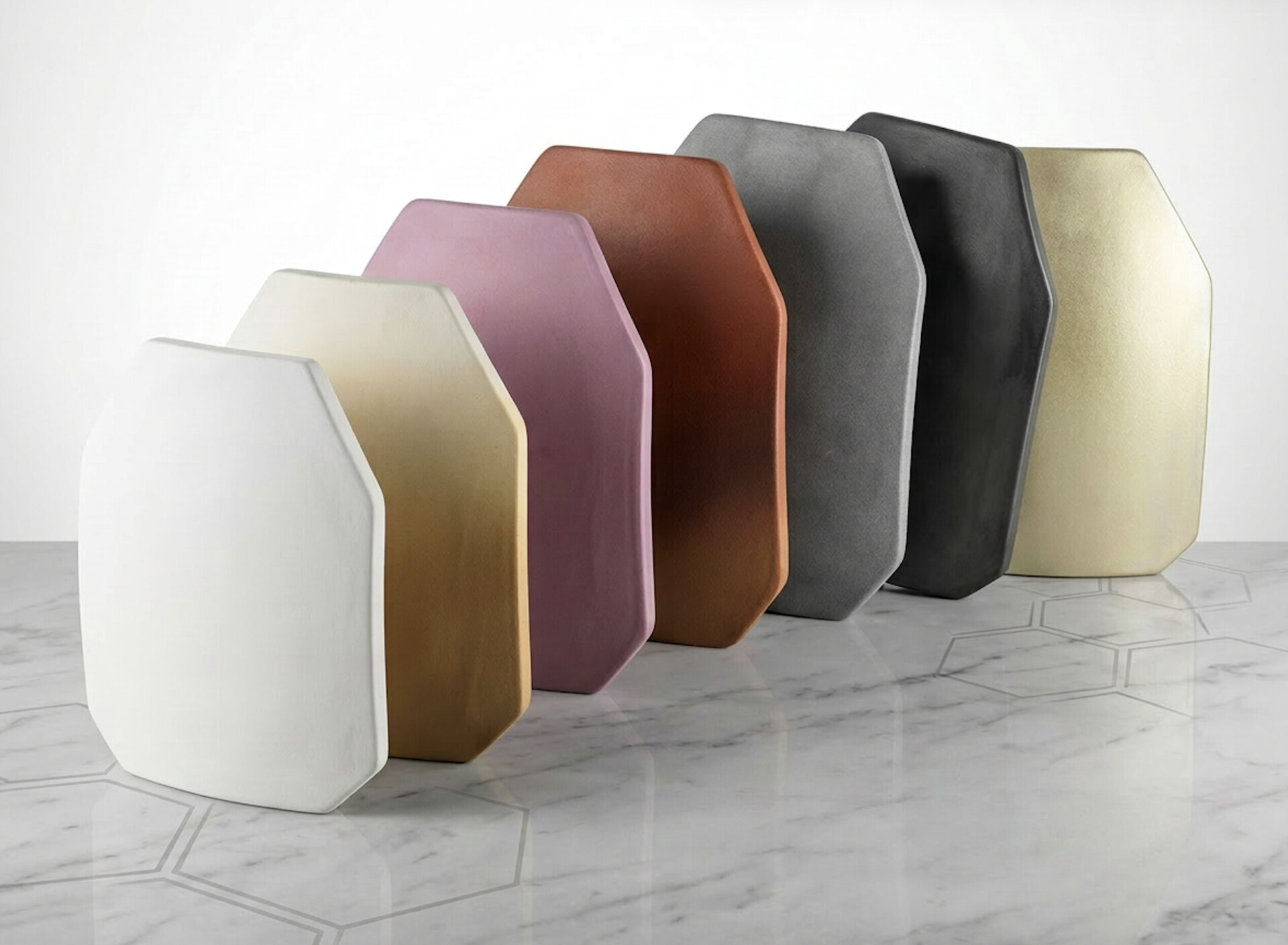 Ceramic armor Ceramic armor color